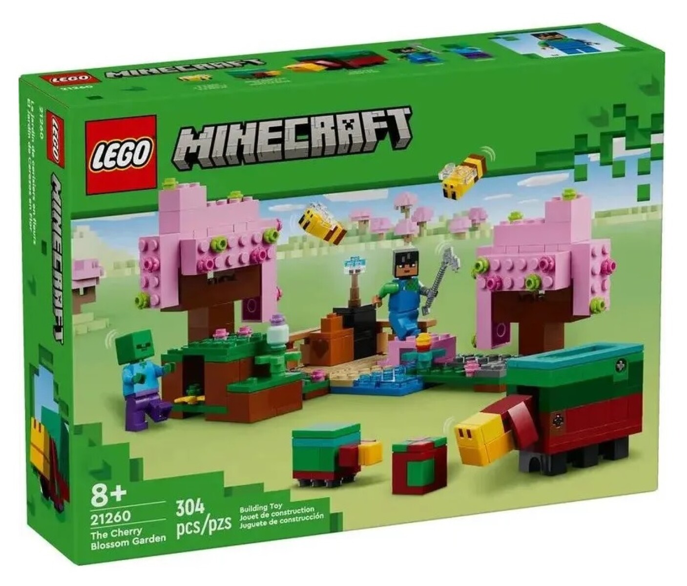 Lego Minecraft 21260 El jardín de los cerezos 