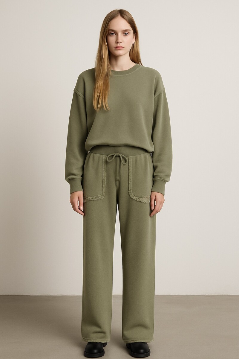 SWEATSHIRT GREENE 