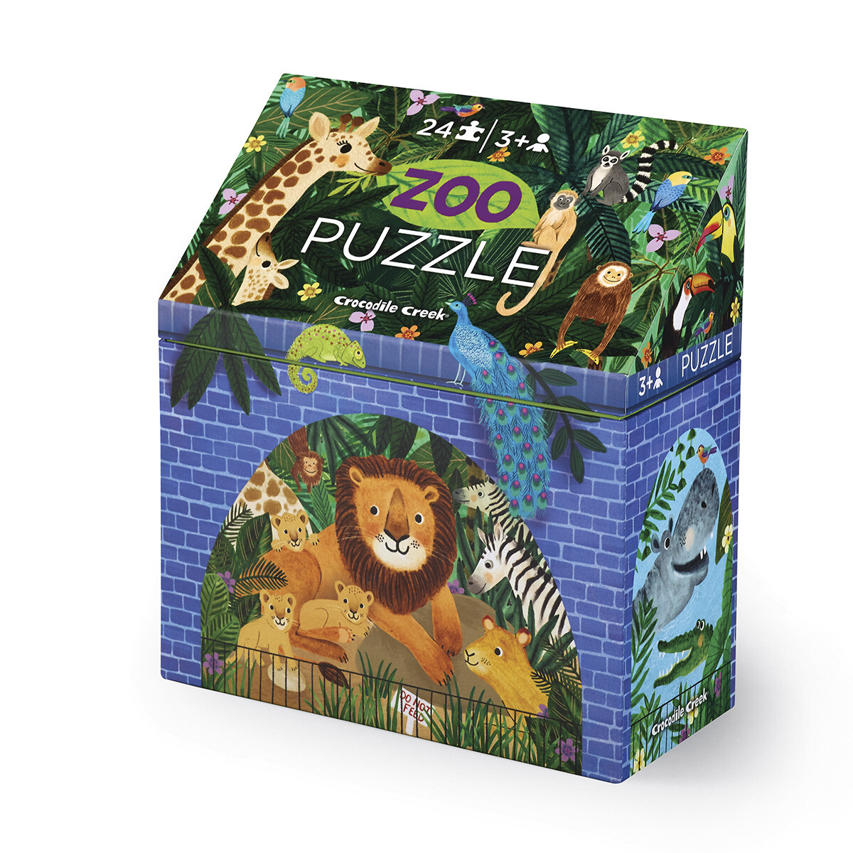 Puzzle Crocodile Creek 24 Piezas 35 x 48 cm - ZOO 