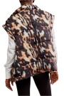 CHALECO PRINTED IN A BUBBLE Beige