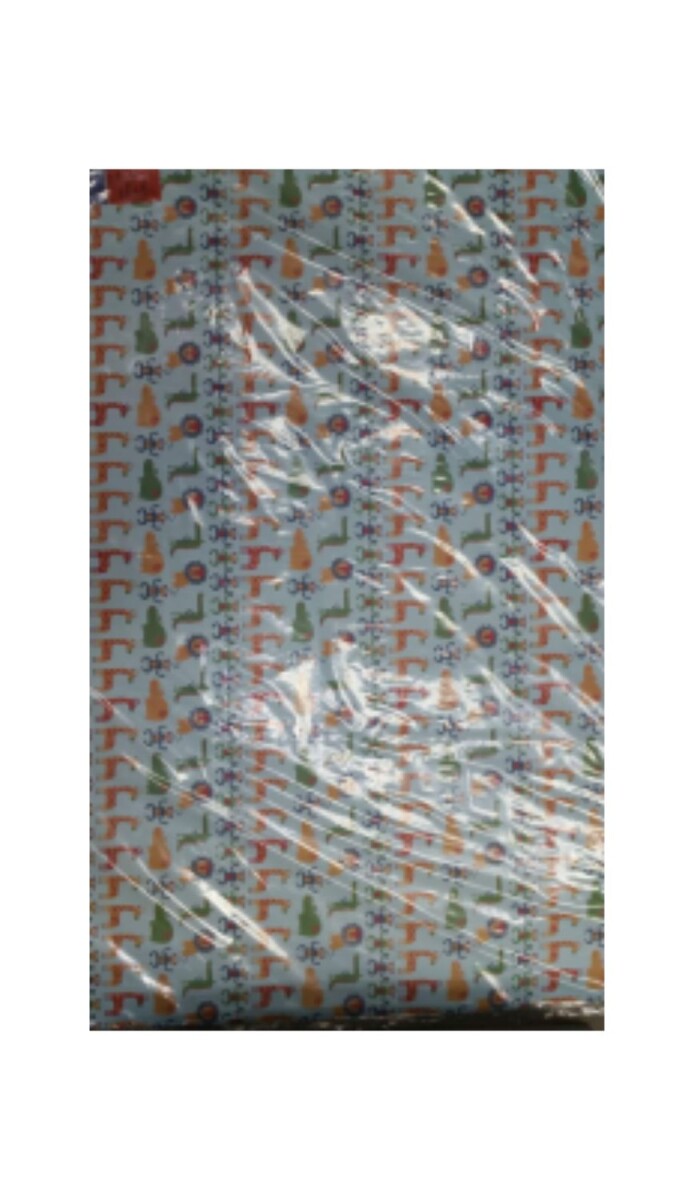 PAPEL REGALO MURESCO 10HOJAS DISEÑO 6 BOLSA 70X1M SELVA 