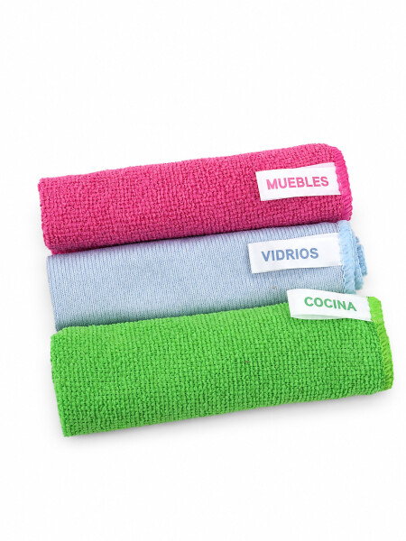 ESPONJAS PACK X 3 PCS MULTICOLOR