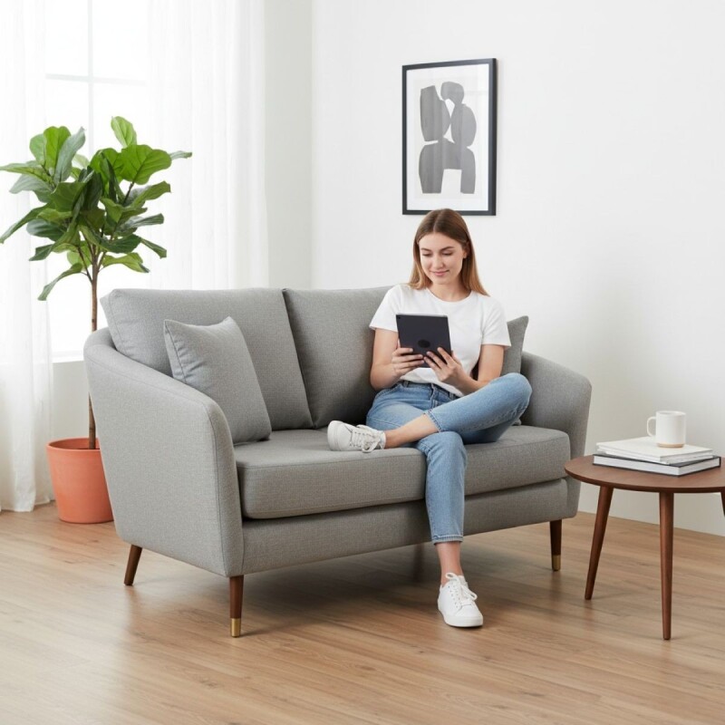 SOFA NEW RIGHE 2C - GRIS 305533 (CD) DISCONTINUADO Unica