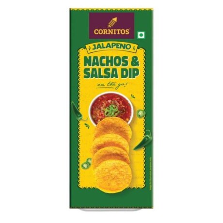 NAT-CORNITOS NACHOS Y SALSA DIPS JALAPEÑO 70G NAT-CORNITOS NACHOS Y SALSA DIPS JALAPEÑO 70G