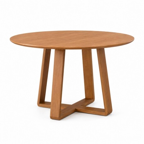 Mesa de Comedor Wood - Redonda - 100 Canela