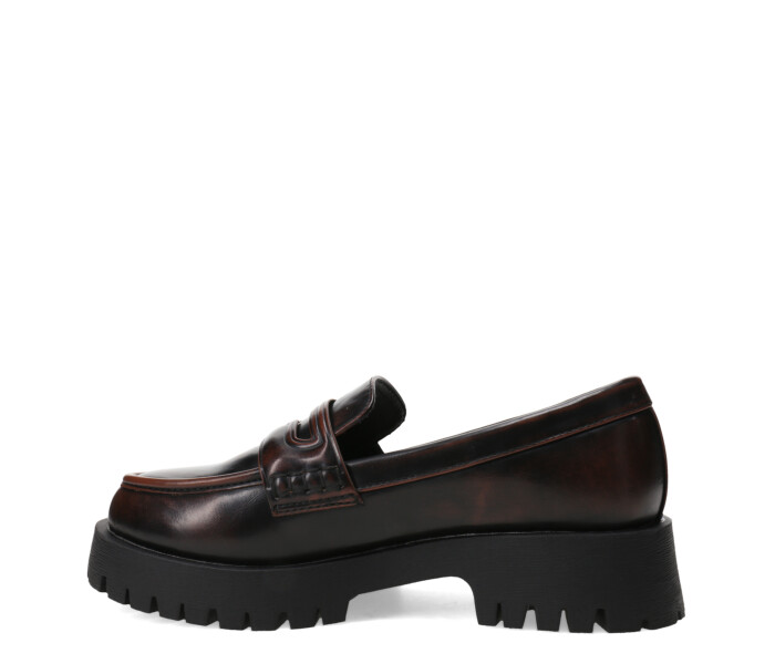 Zapato THANTON estilo mocasion Dark Brown