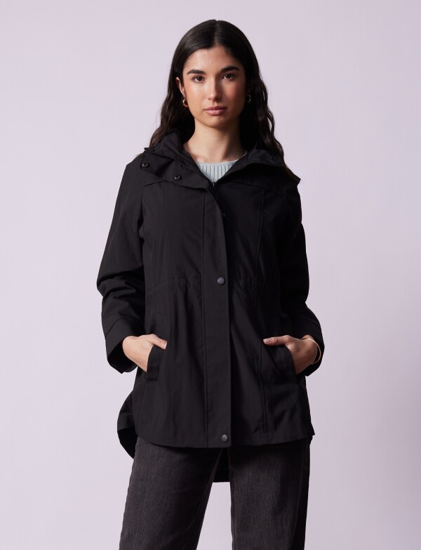Campera Impermeable NEGRO