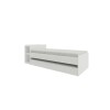 Cama Marinera 1 Plaza Hashtag - Blanca Cama Marinera 1 Plaza Hashtag - Blanca
