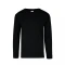 Camiseta a la base manga larga - Negro