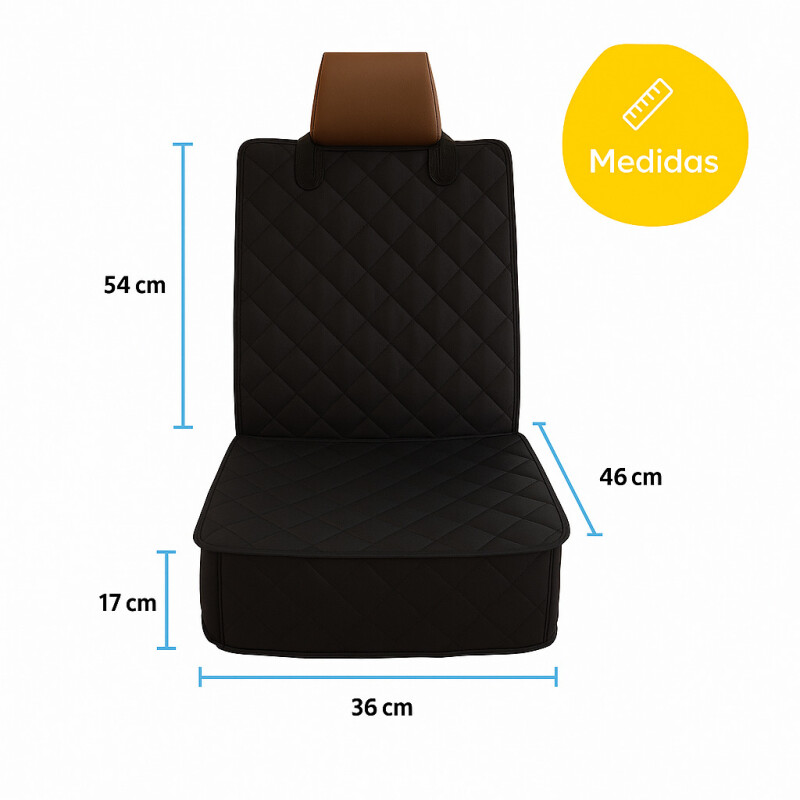 Cubre Asiento Delantero Auto Mascota Protector Impermeable Cubre Asiento Delantero Auto Mascota Protector Impermeable