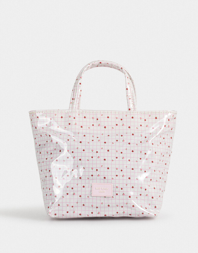 Luncheras Lunchera Formato Bolso "back To School" - Estampado Flores