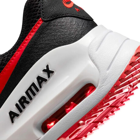 NIKE AIR MAX SYSTM Black/Red/White