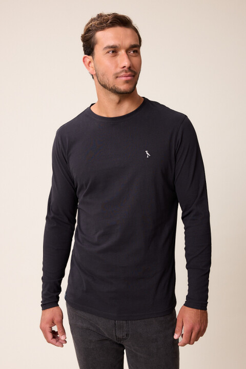 T-SHIRT M/L LEOZ POLANCO Negro