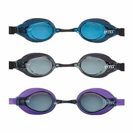 INTEX LENTES CARRERA NATACIÓN SIN LÁTEX TEMPLADOS Intex Lentes Carrera Natación Sin Látex Templados