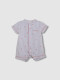 Pijama Rayas Con Estrellas Blanco