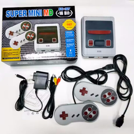 Consola de Videojuegos Classic Super Mini 167 en 1 Retro 001