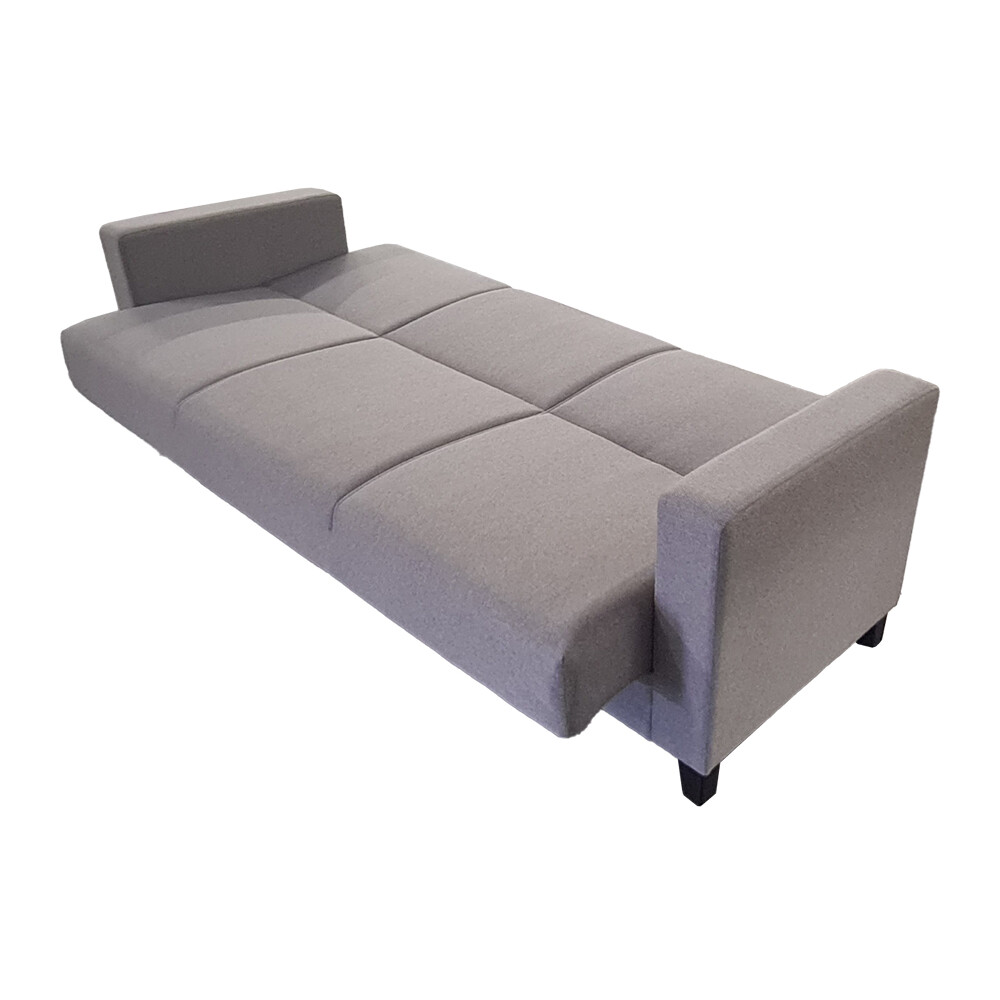 SOFÁ CAMA 3 LUGARES MODELO PALOMA COLOR GRIS Sofá Cama 3 Lugares Modelo Paloma Color Gris