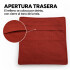 Fundas de Almohadón ZAL 50 x 50 cm Pack x2 Naranja