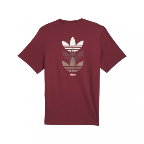 REMERA adidas TRIFOLIO SHADOW Bordeau