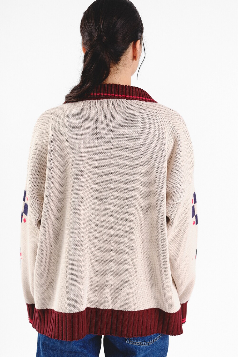 Campera Confeti Crudo