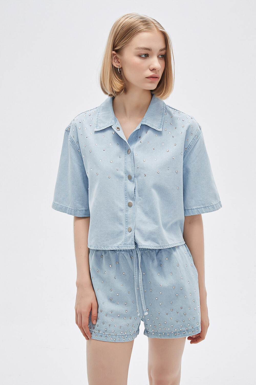 Camisa Mariet Celeste