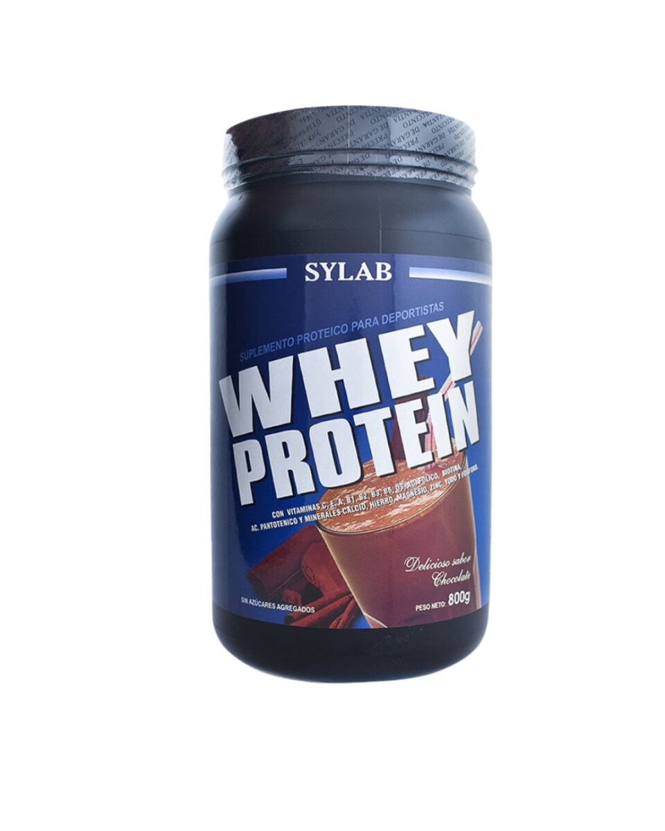 Whey Protein 800g SYLAB - Sabor Chocolate 