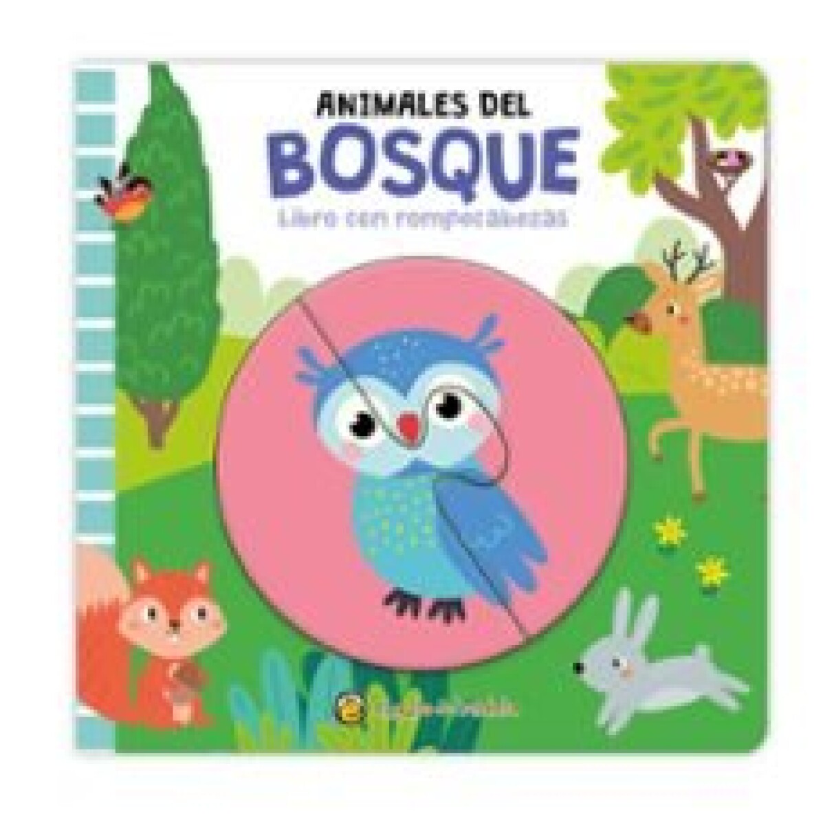 ANIMALES DEL BOSQUE - LIBRO CON ROMPECABEZAS 