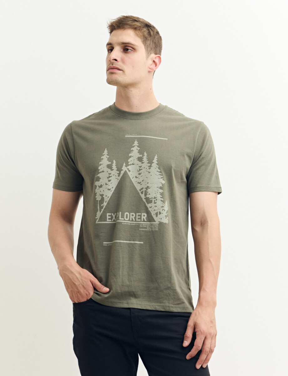 520307 T-SHIRT HARRY Verde