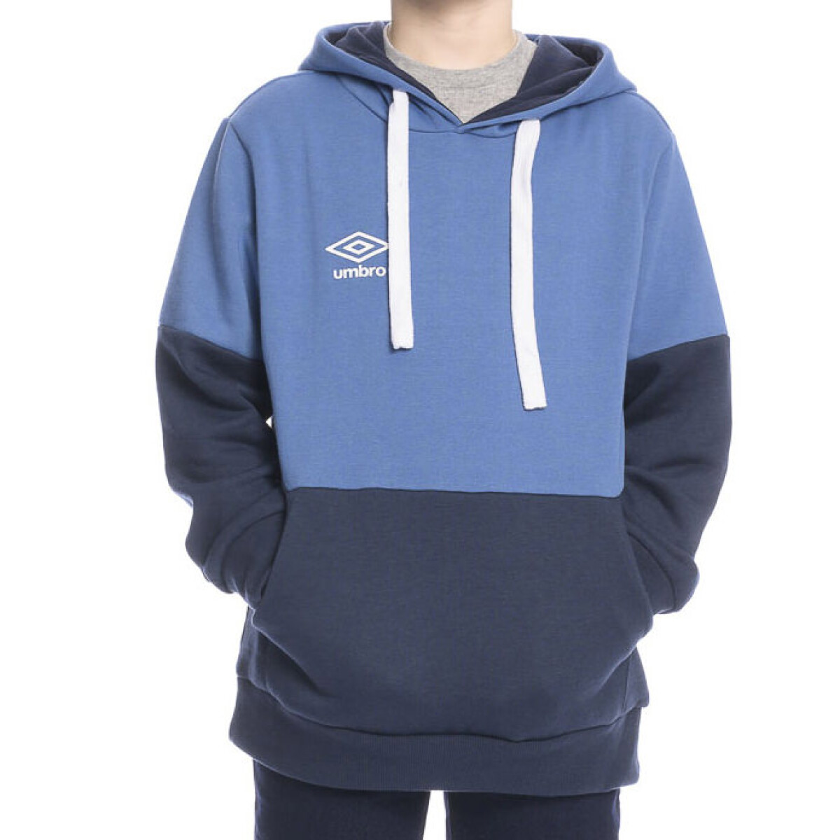 Canguro de Niños Umbro Hoodie Kids - Azul 