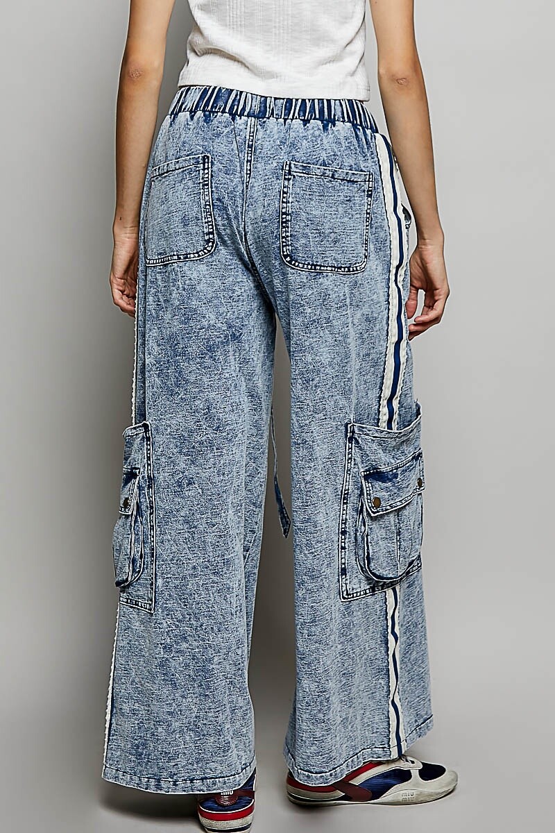 PANTALON ANCHO Denim