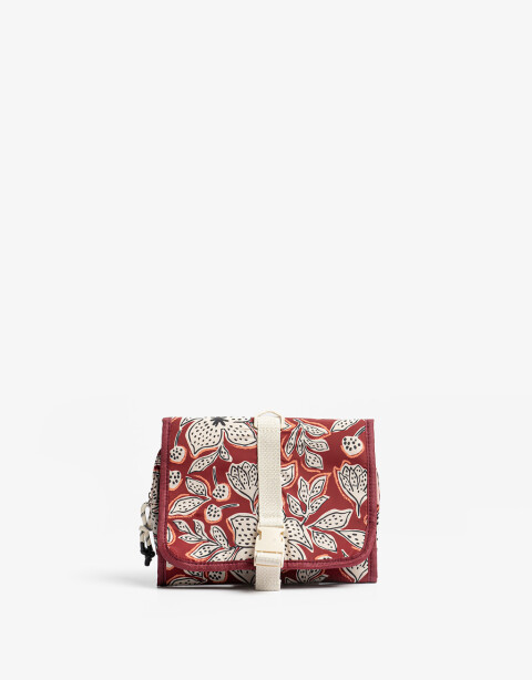 Porta Cosméticos Desplegable Porta Cosméticos Desplegable Pack And Go - Estampado Flores