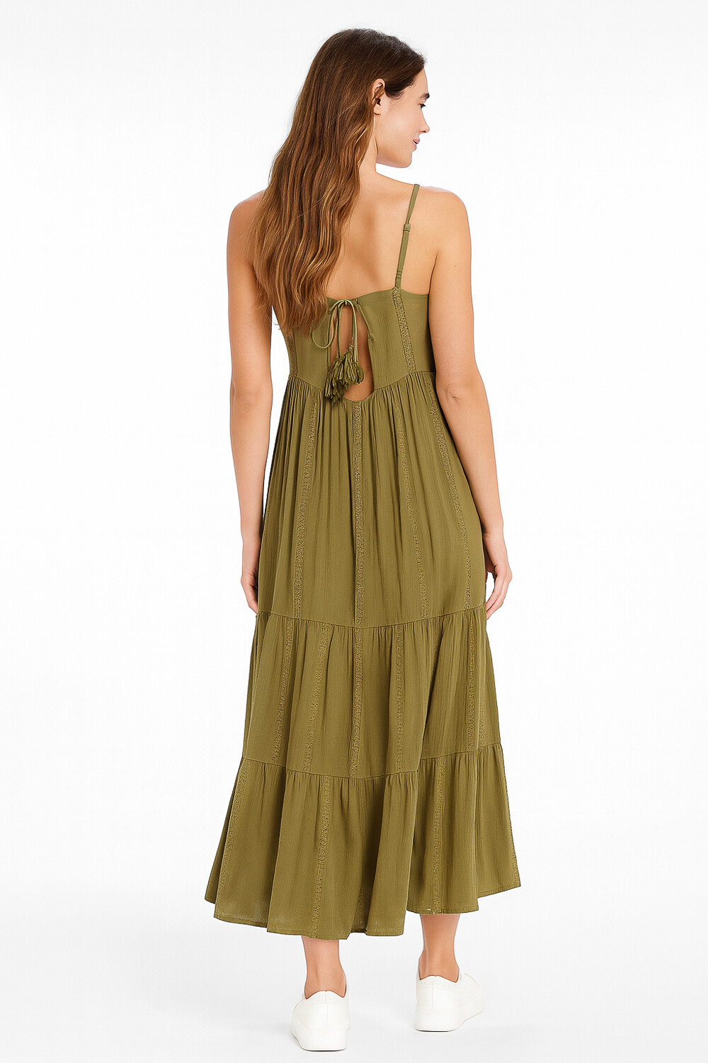 Vestido Sival Verde Oliva