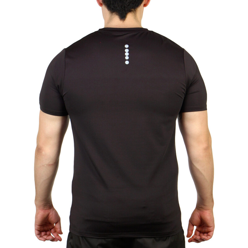 Diadora Hombre Sport T-shirt - Black Negro