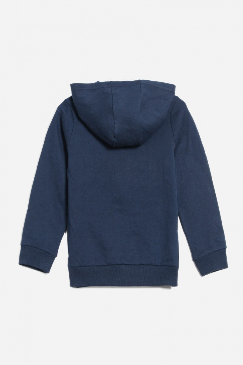 Buzo con cierre AZUL MARINO