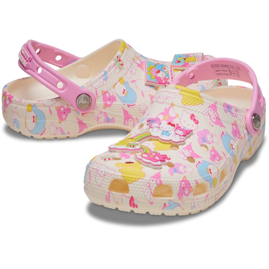 Crocs Hello Kitty and Friends Pastel Classic Clog Unisex Multi