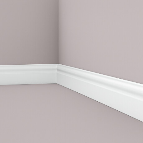 Zócalo 9alt 2.4mt largo 0.9cm ancho BLANCO