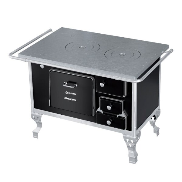 COCINA A LEÑA ESMALTADA - NEGRA COCINA A LEÑA ESMALTADA - NEGRA
