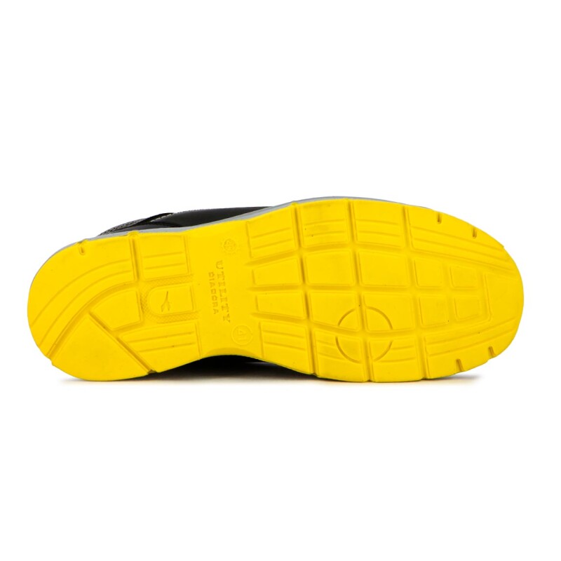 DIADORA Safety Shoes UPPER PU OUTSOLERUN MID S3S Gris Oscuro-Azul