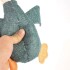 Juguete Peluche Perro Mascota Masticable Pato Calidad Color Variante Verde