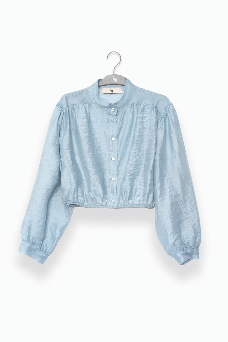 ABBY SHIRT Aqua