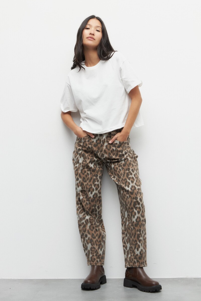 PANTALON ARTY - Animal Print 