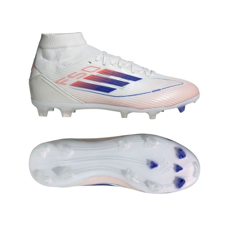 Championes Adidas F50 League Mid-Cut Blanco