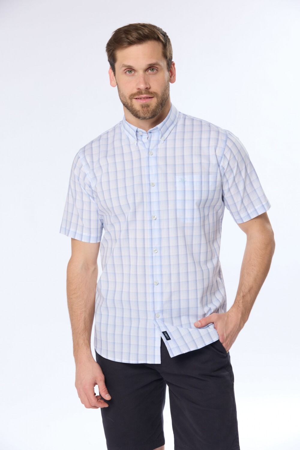 CAMISA SPORT A CUADROS Unico