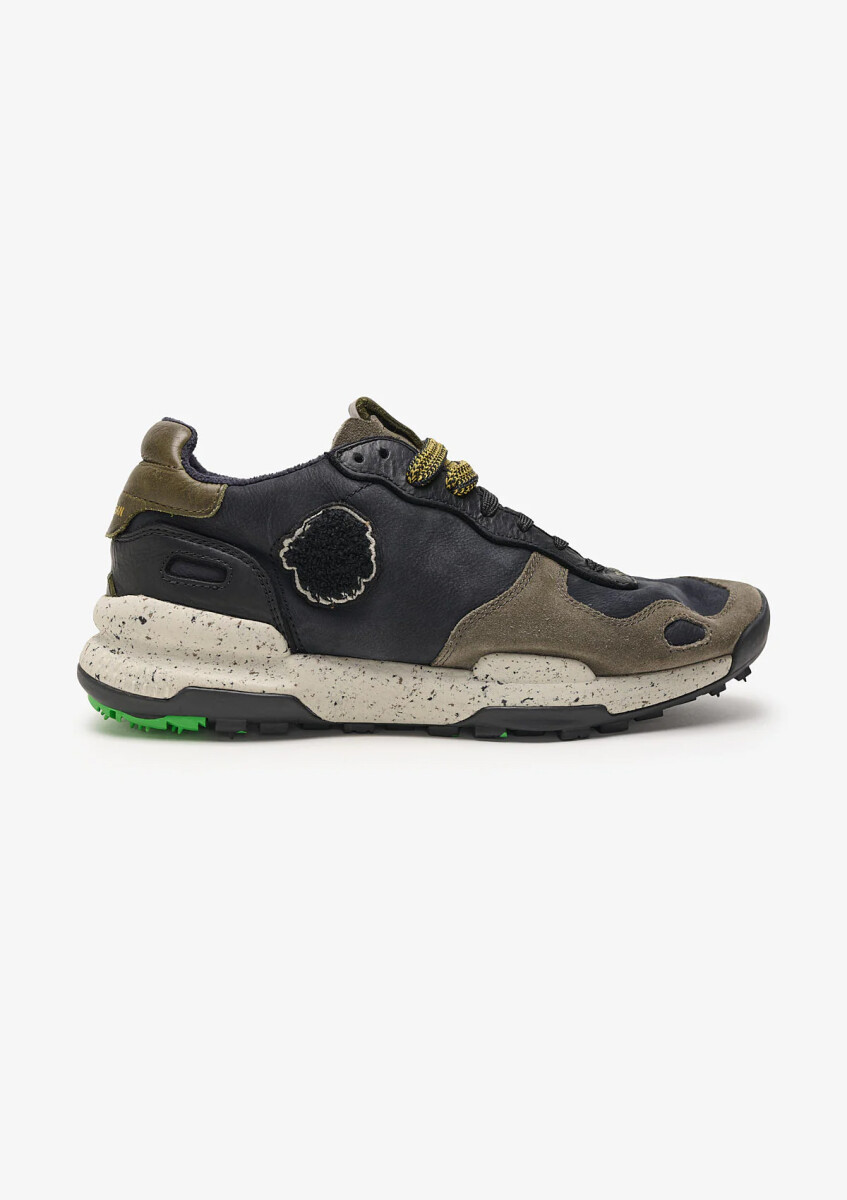 SHOES SATORISAN CHACRONA PREMIUM - BLACK/KHAKI 