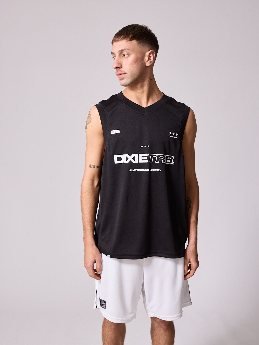 MUSCULOSA TONIX DIXIE Negro