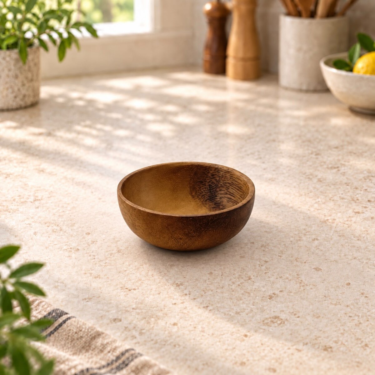Bowl de Madera de Acacia - Ø10 cm x 4 cm 