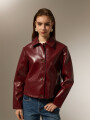 Chaqueta Tashira Cereza