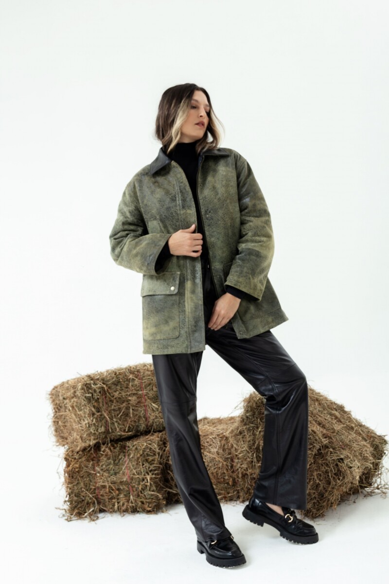 CHAQUETA UNICO - OLIVA 