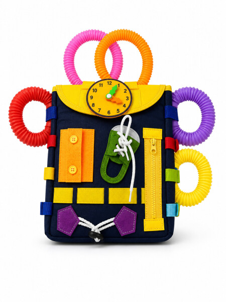 MOCHILA DE ACTIVIDADES AMARILLO