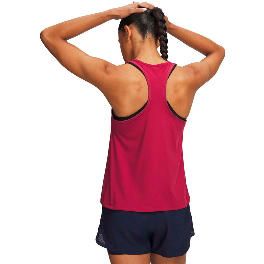 Musculosa de Mujer Under Armour Knockout Rojo